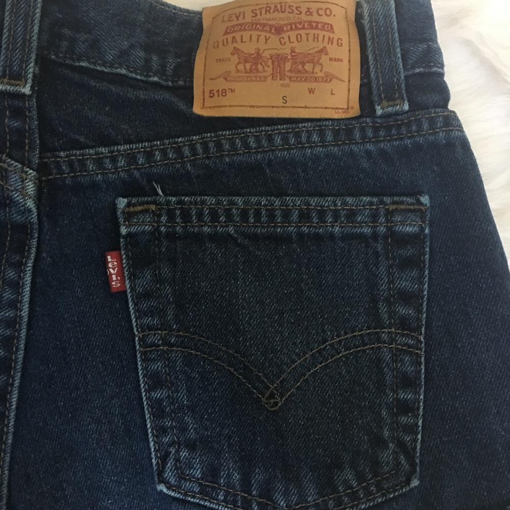 VINTAGE Levi's 518 Cut offs | Sale - Picture 3 of 4